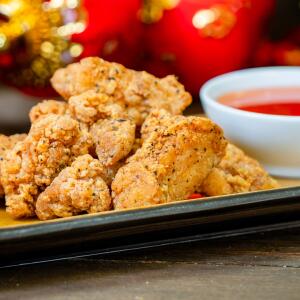 Five-Spice Popcorn Chicken