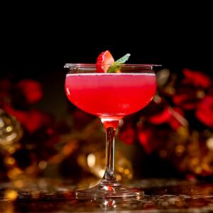 Golden Moonfire Cocktail