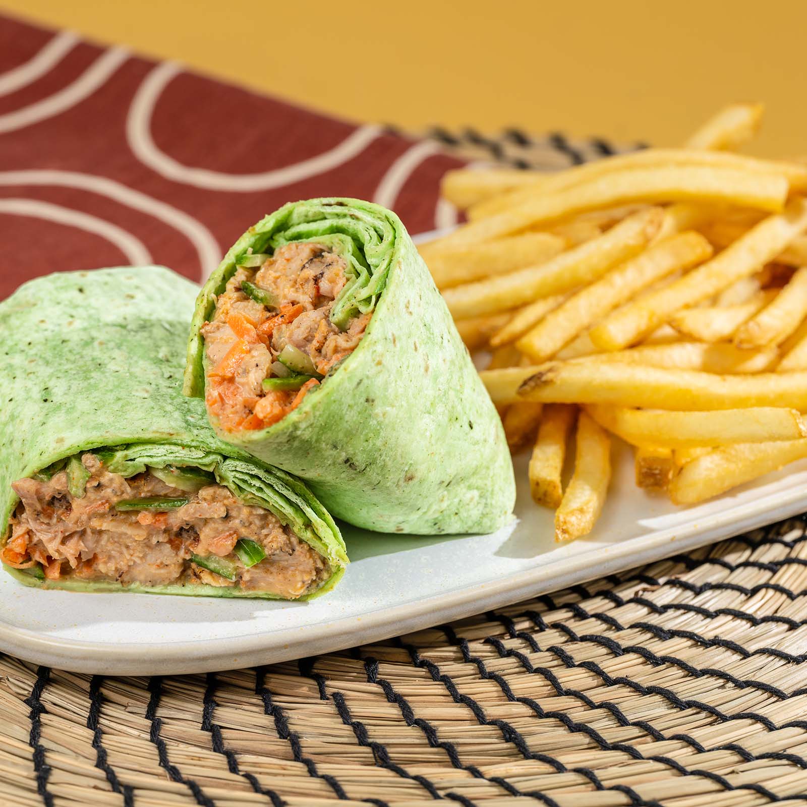 Harissa Chicken Wrap