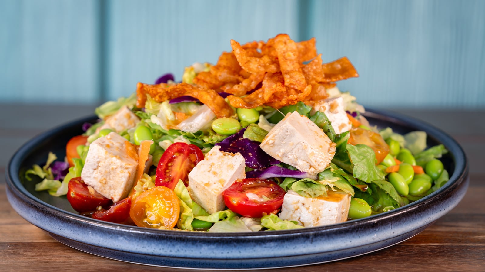 Egg Allergy-Friendly Ginger-Sesame Tofu Salad
