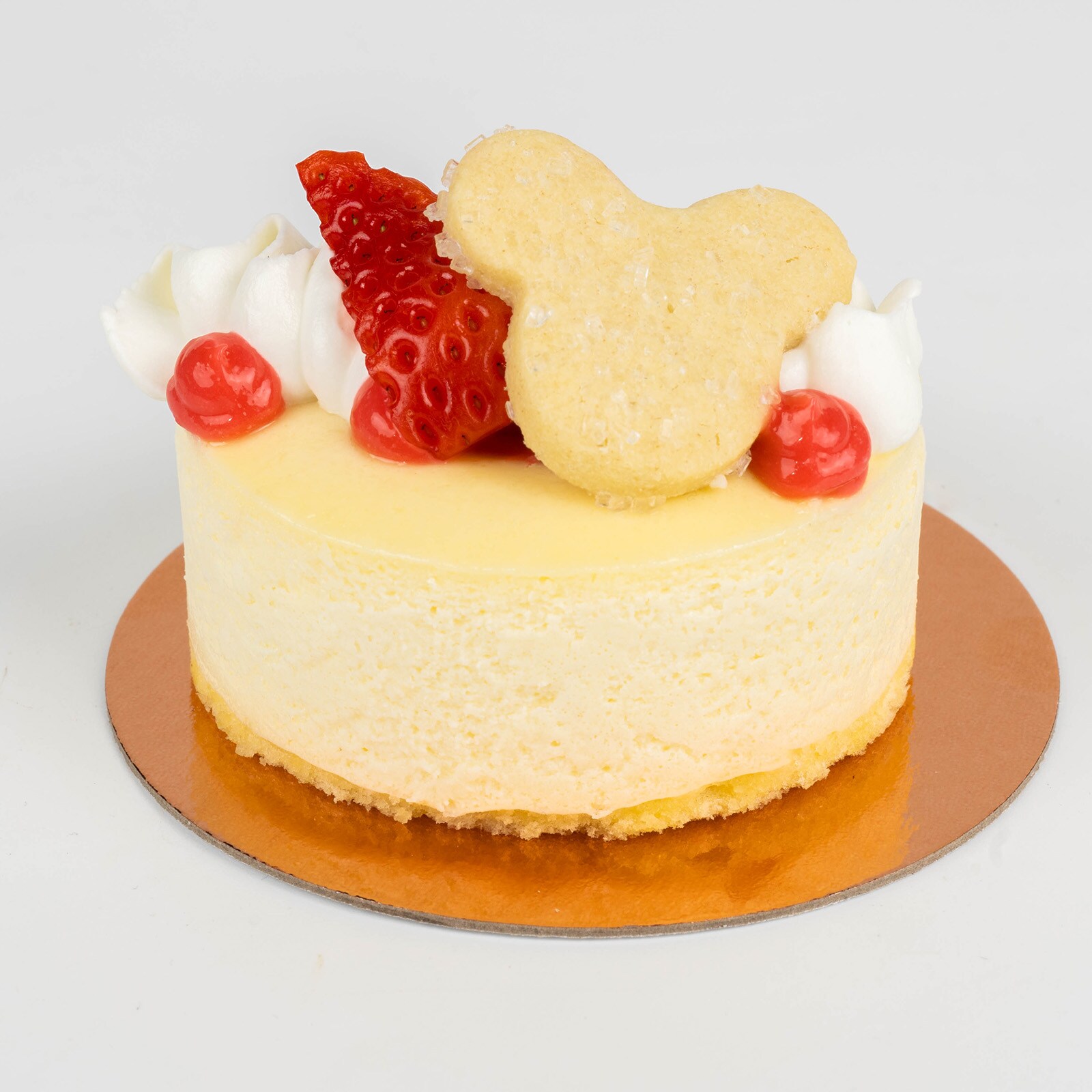 Strawberry Shortbread Cheesecake