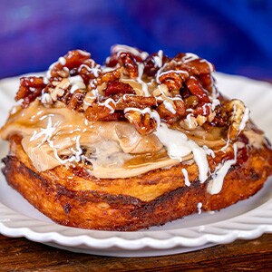 Maple Bacon Cinnamon Roll