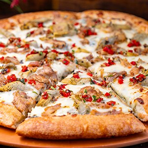 Chicken Spinach Artichoke Dip Pizza - Slice [Available starting March 6]