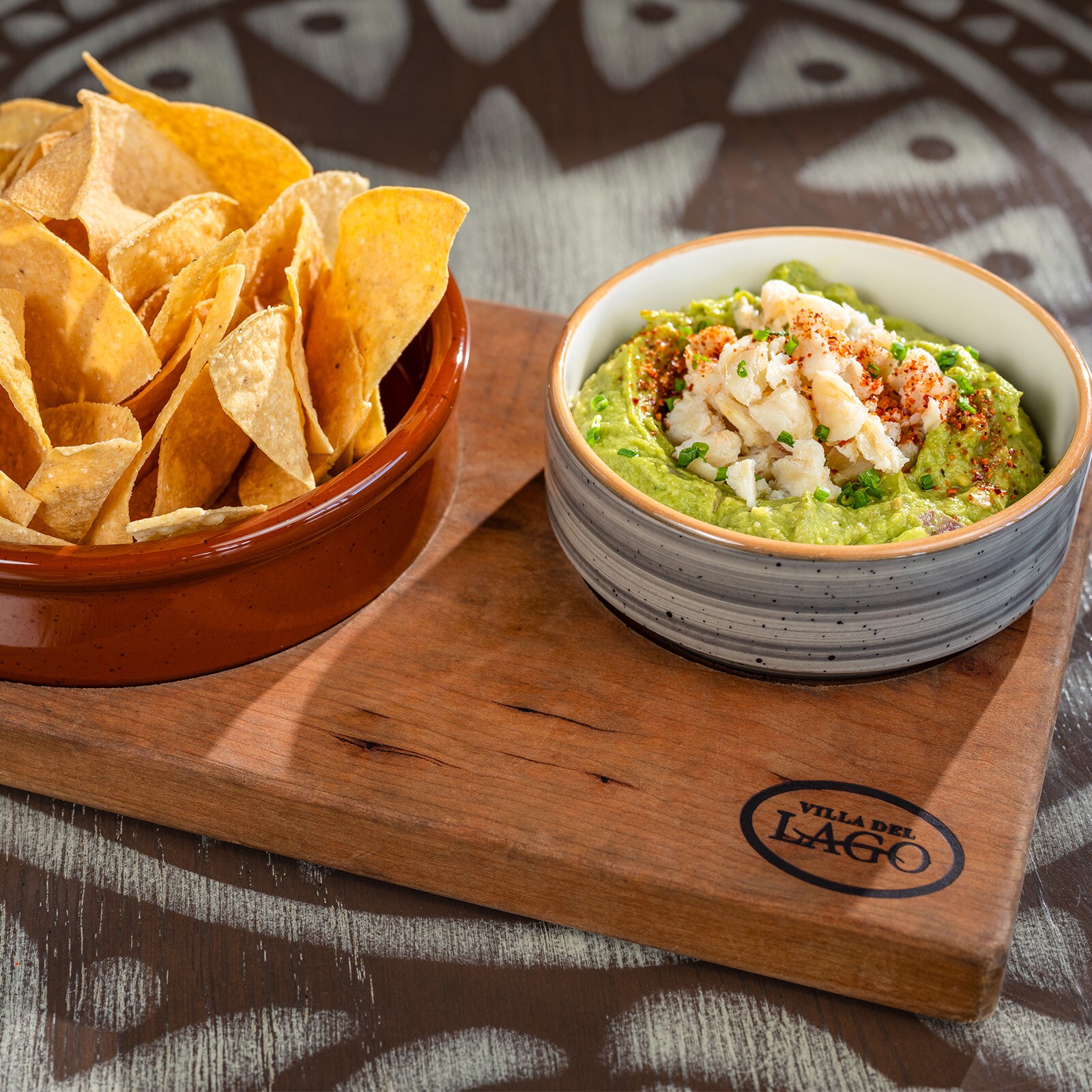 House-made Guacamole with Blue Crab Escabeche