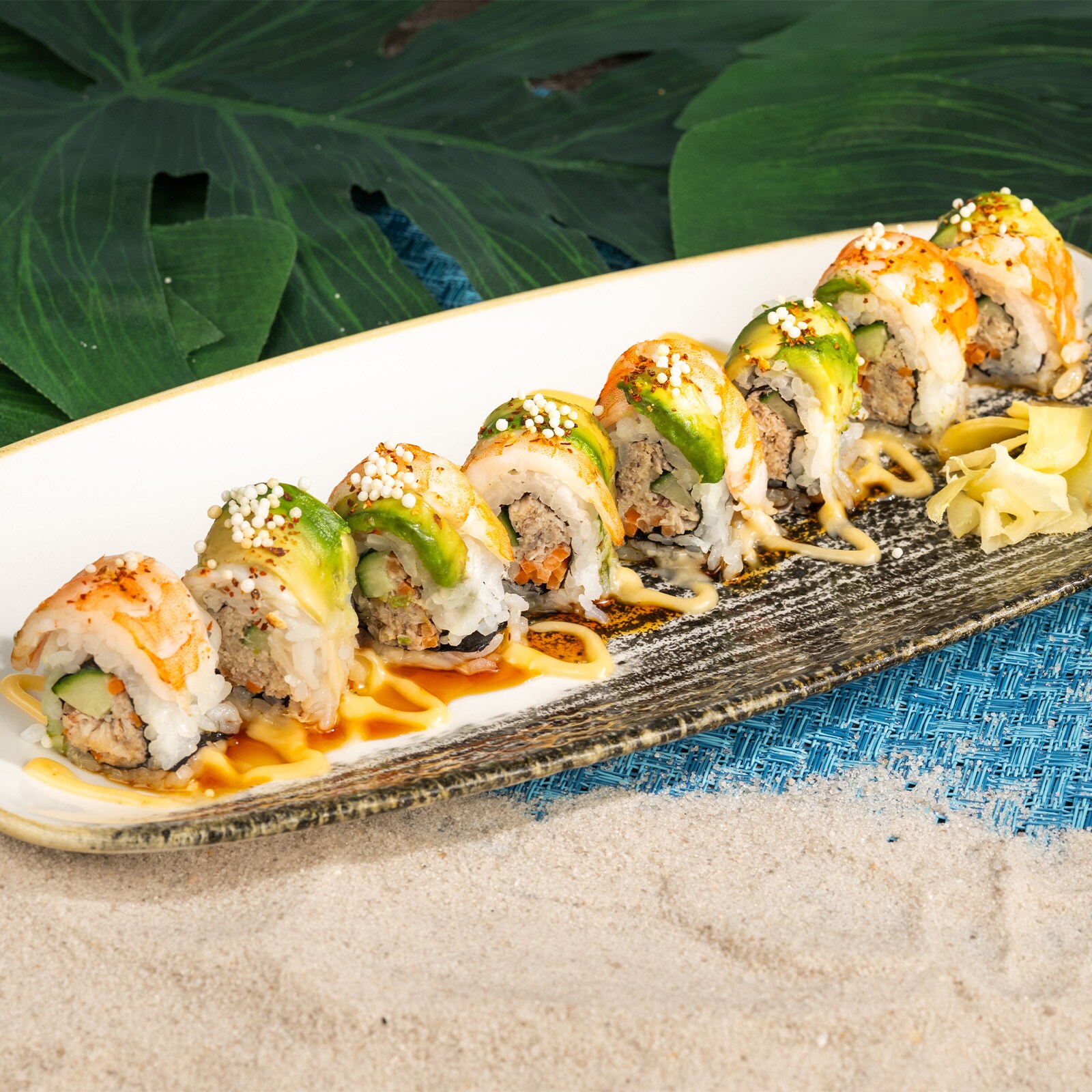 Crab and Shrimp Roll