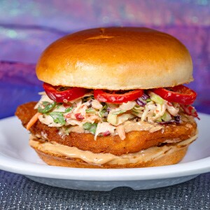 Peanut Chicken Crunchwich