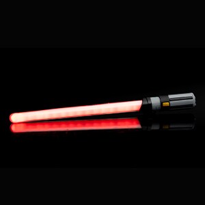 Rechargeable Darth Vader Lightsaber Swizzle Stick with Fountain Beverage