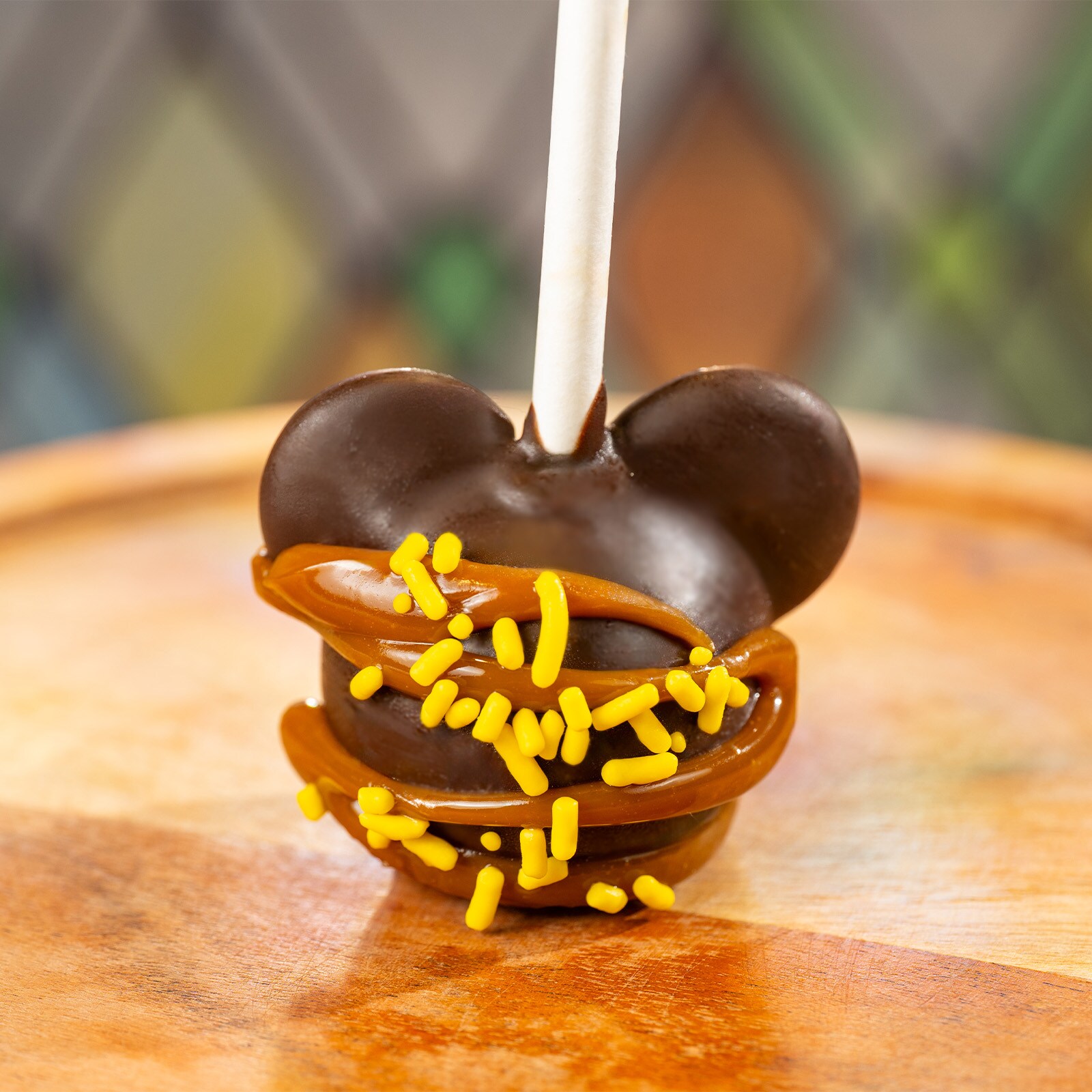 Mickey Chocolate Cake Pop with Werther's® Original® Caramel