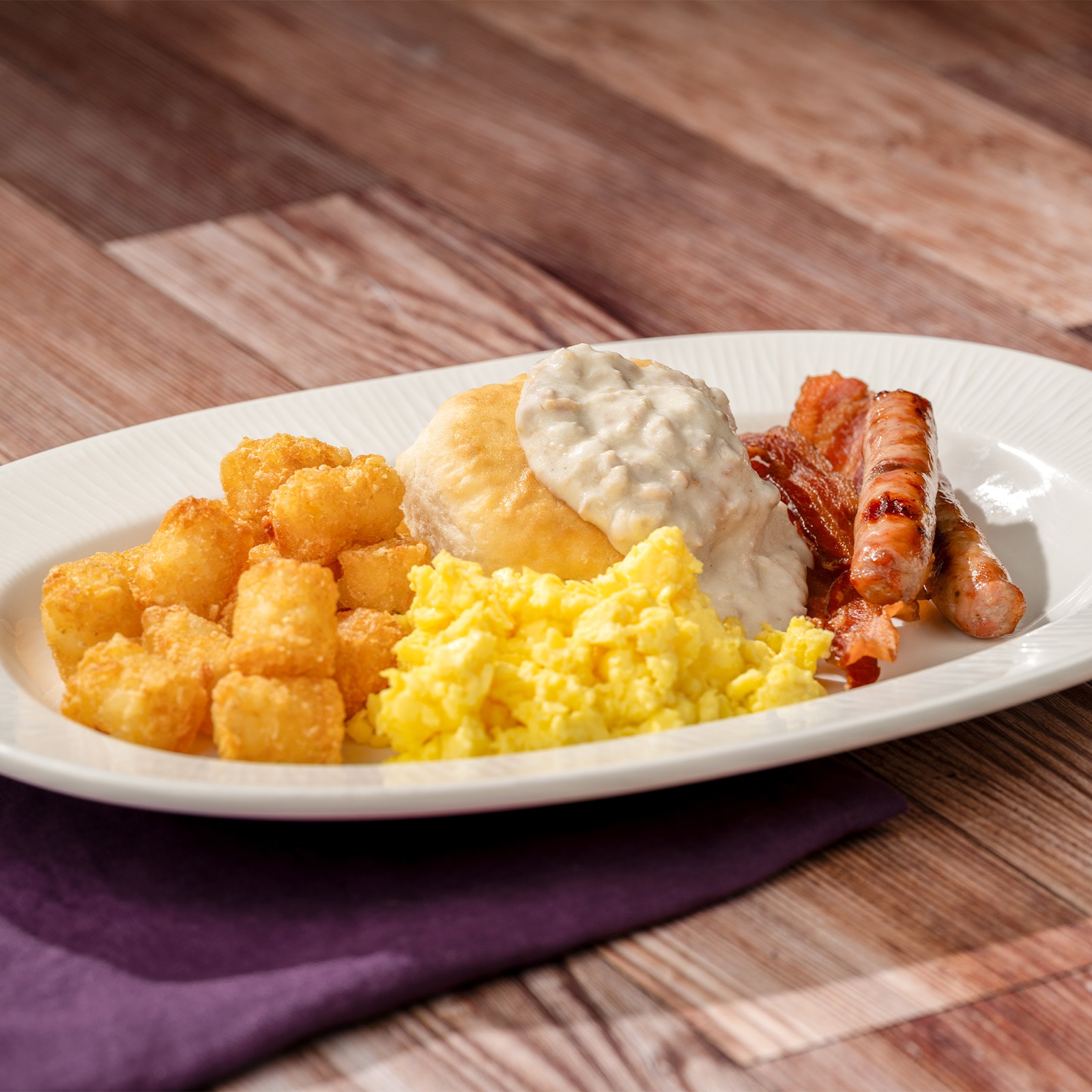 Biscuit and Gravy Bounty Platter