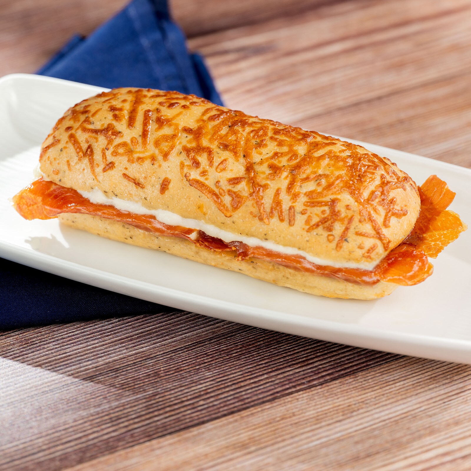 Three-Cheese Panini with Prosciutto