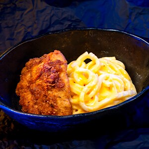 Youngling Cheesy Noodles with Fried Chicken Tip-Yip 