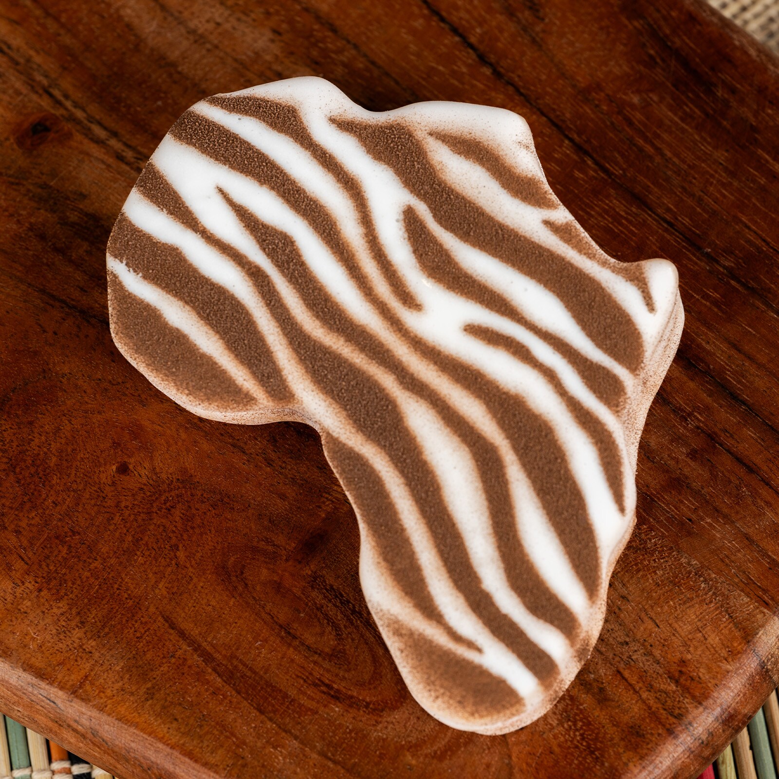 Africa-shaped Sandwich Cookie