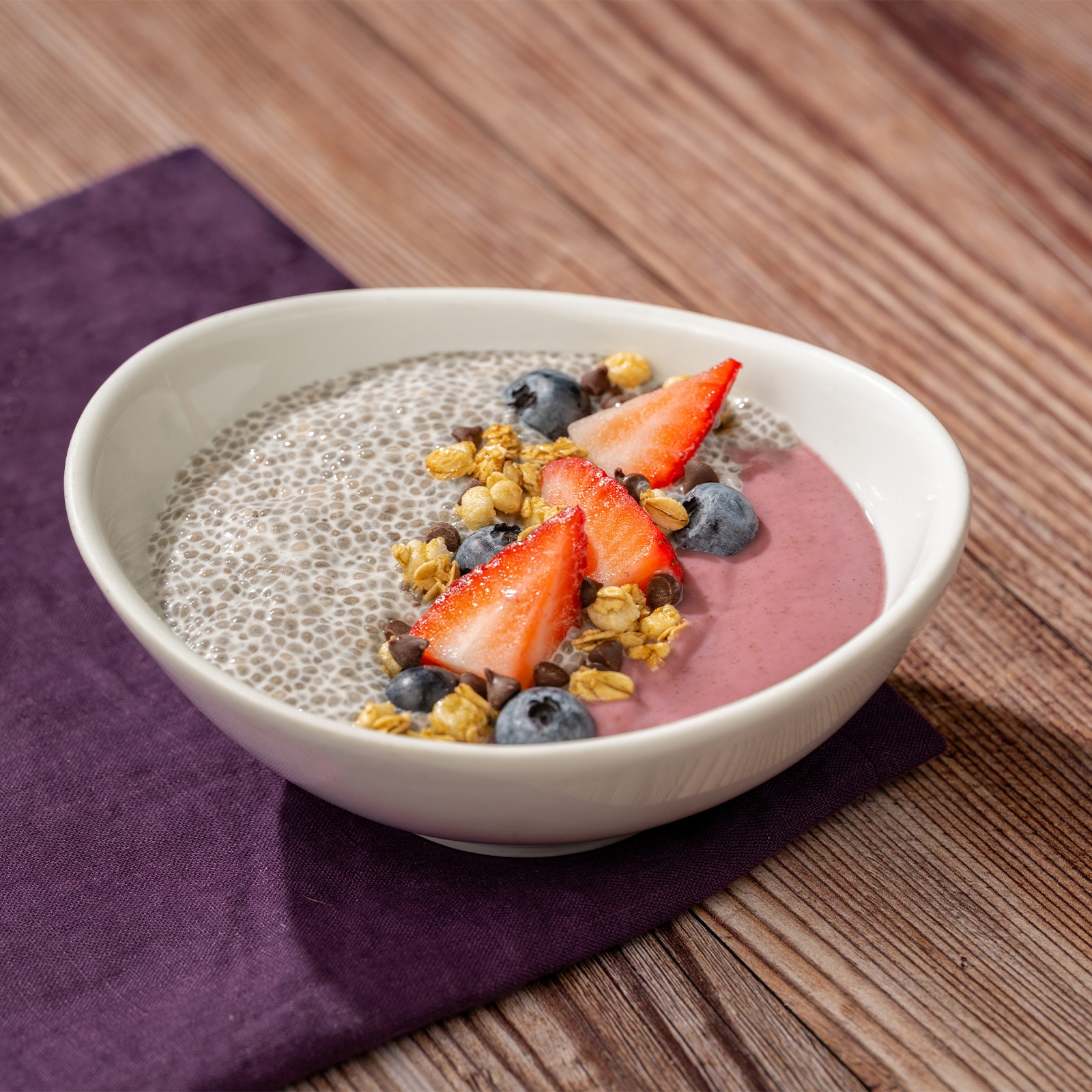 Açai and Chia Parfait