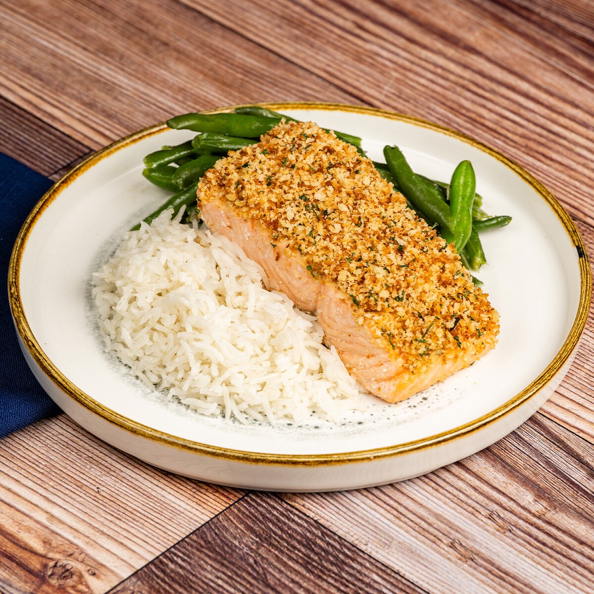 Herb-roasted Salmon with Garlic Gremolata