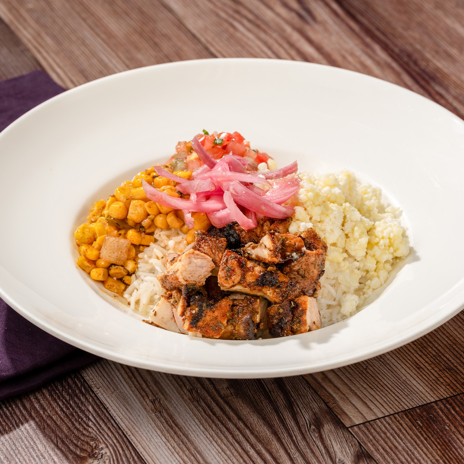 Southwest Hot Honey Chicken Bowl