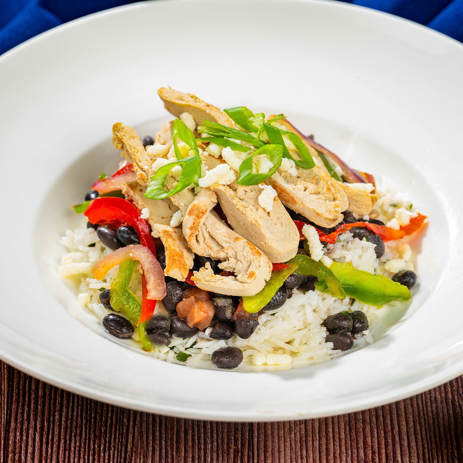 Signature Rice Bowl with "Chicken"