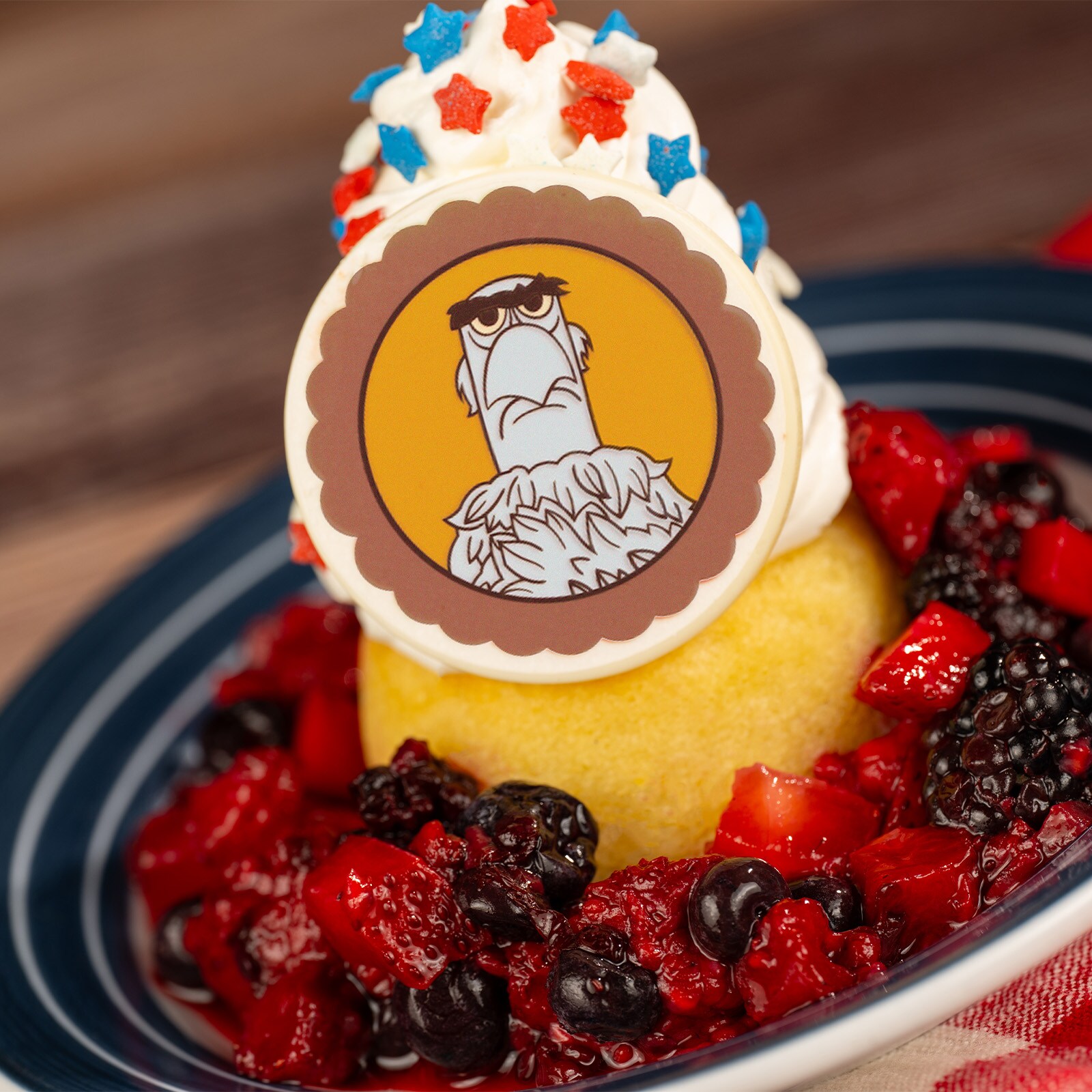 Sam Eagle Star-Spangled Shortcake