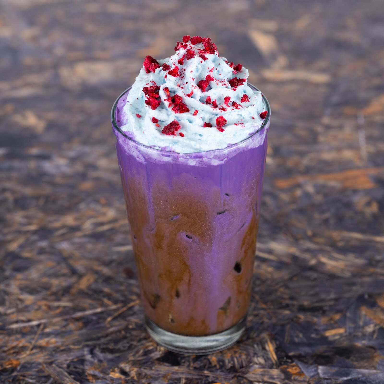 Ube Cold Brew with Rum