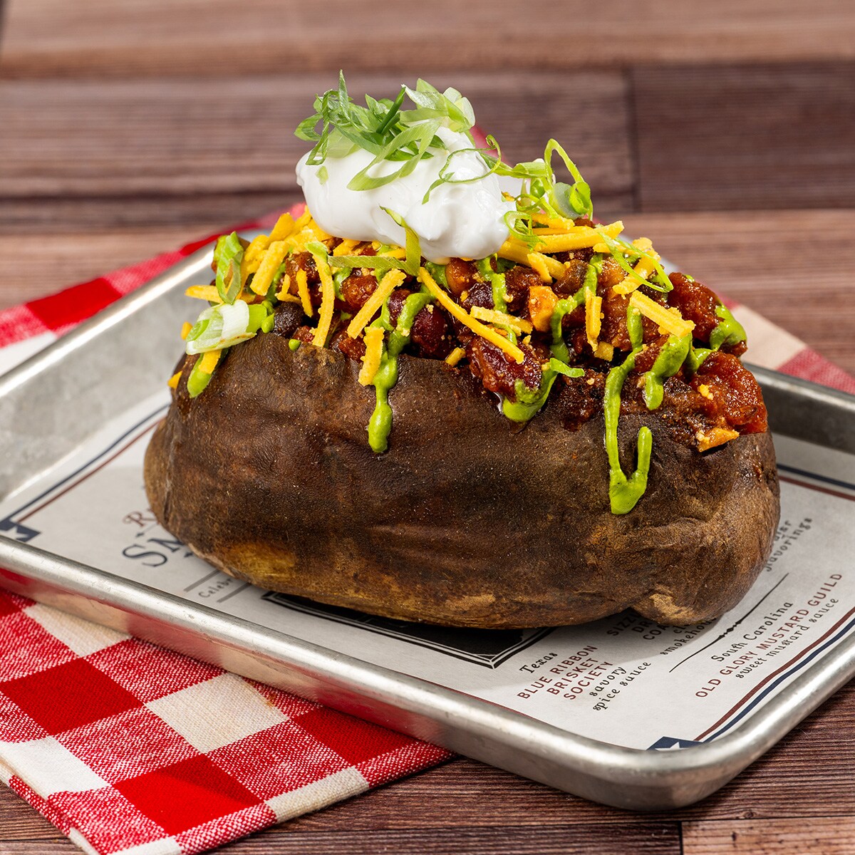 Plant-based Chili Baked Potato