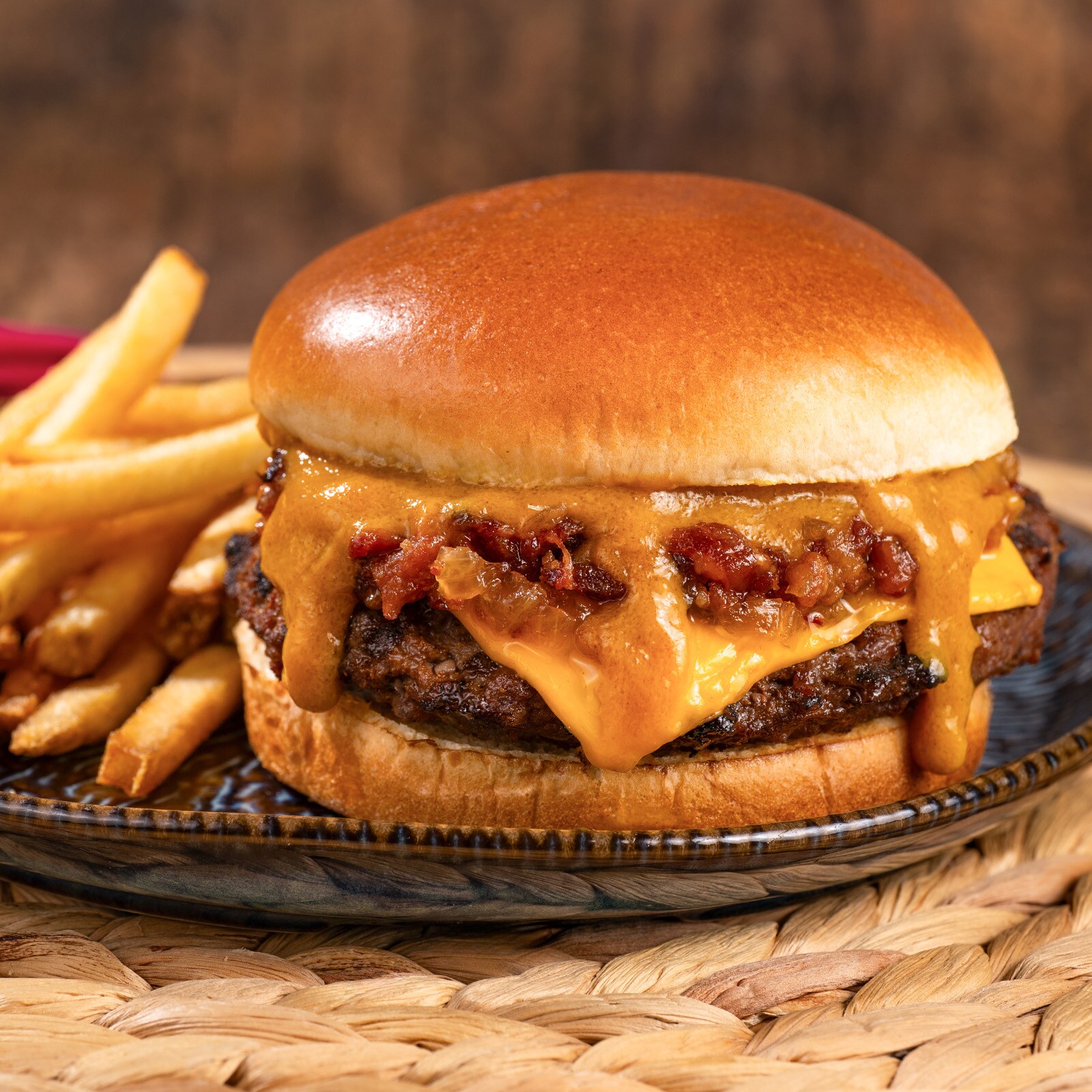 Barbecue Bacon Cheeseburger