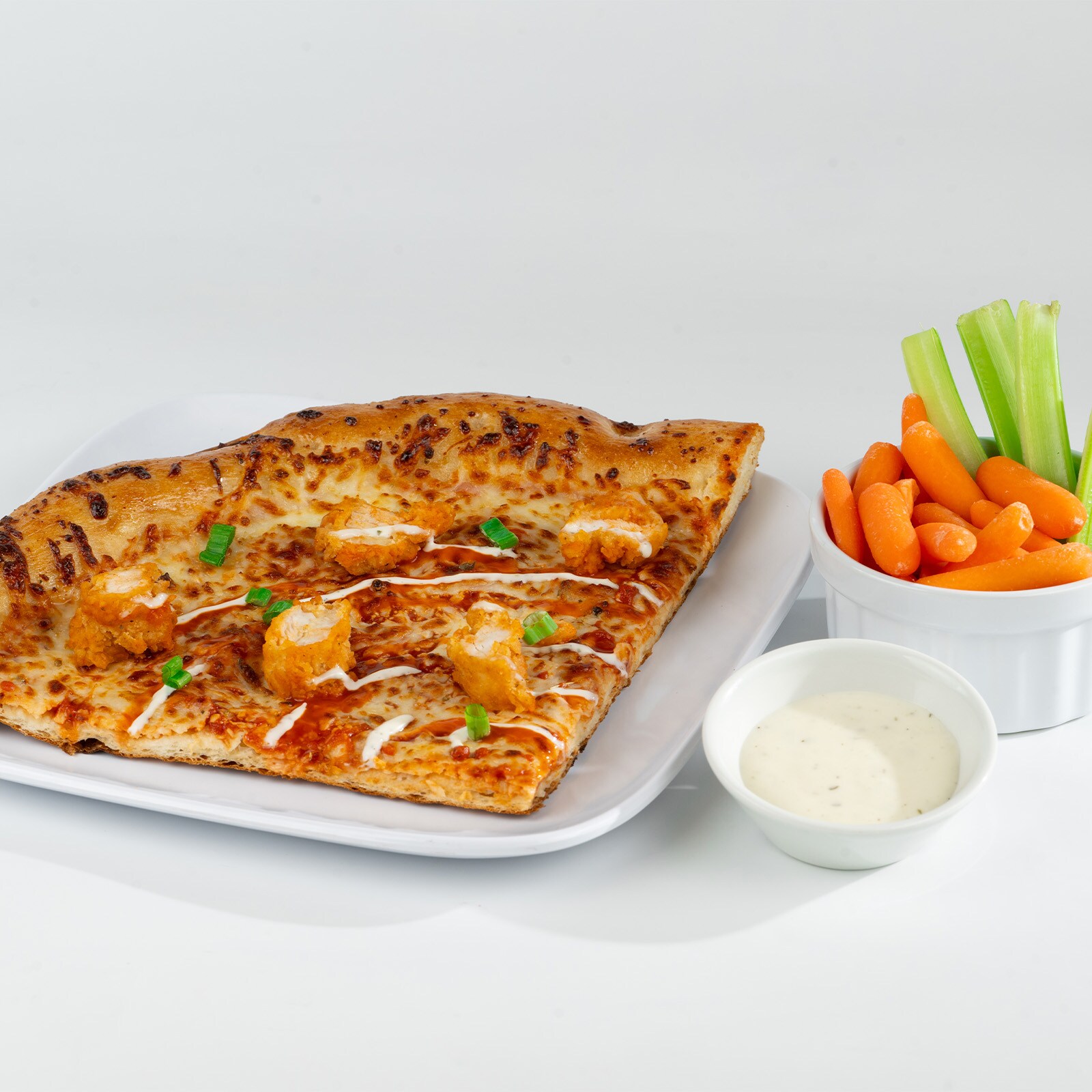 Super Slice of Buffalo Chicken Pizza