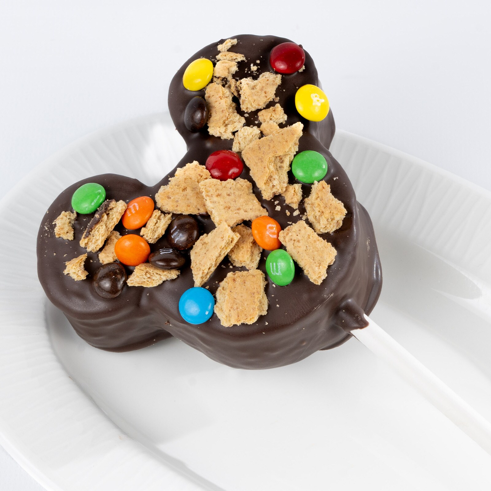 Mickey S'mores Marshmallow Pop with M&M'S® Milk Chocolate Minis
