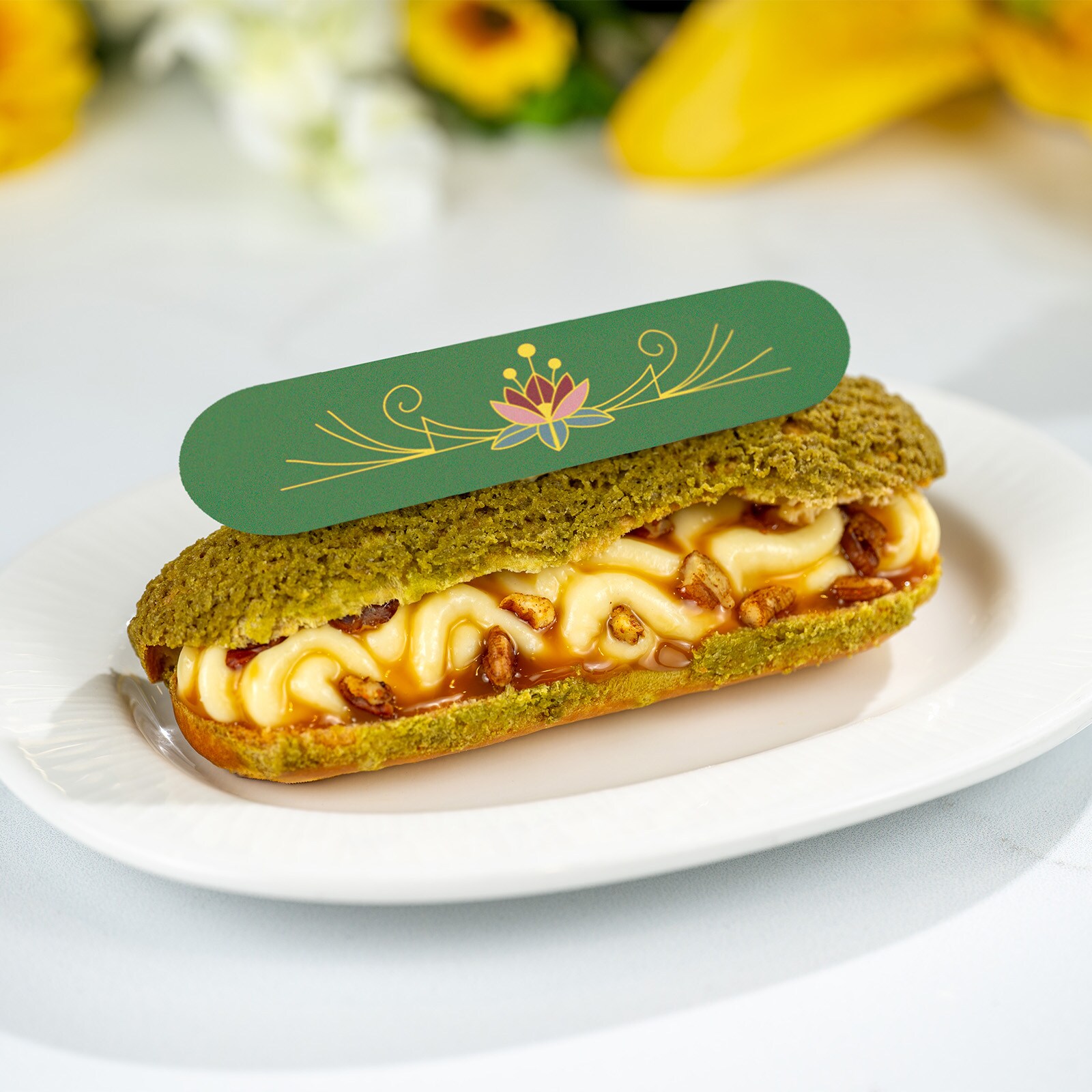 Tiana’s Caramel Éclair