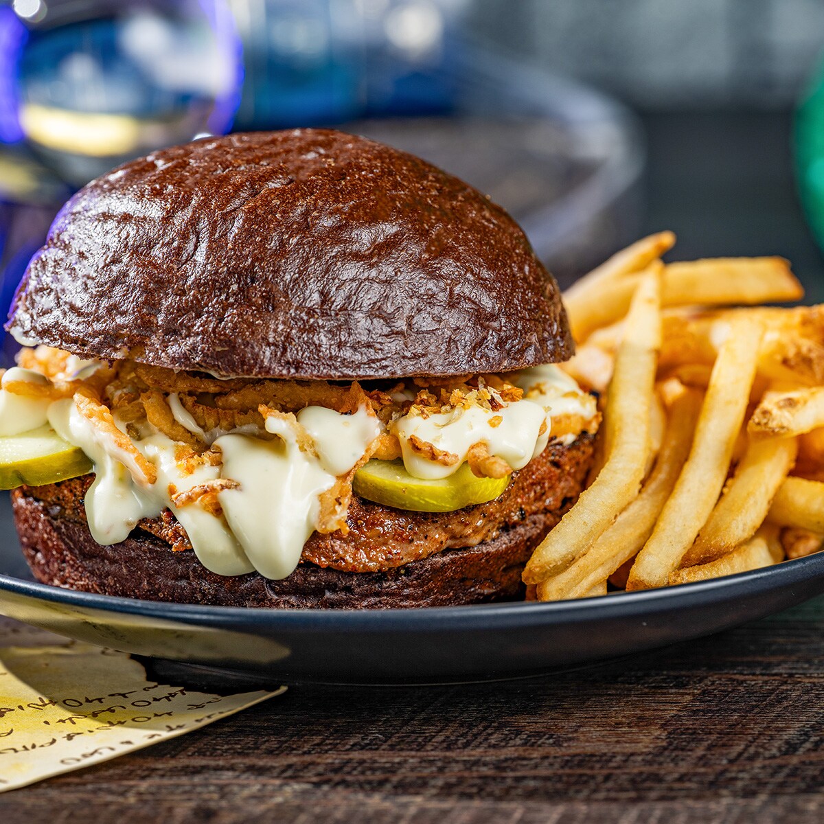 Fang-tastic Garlic Butter Burger