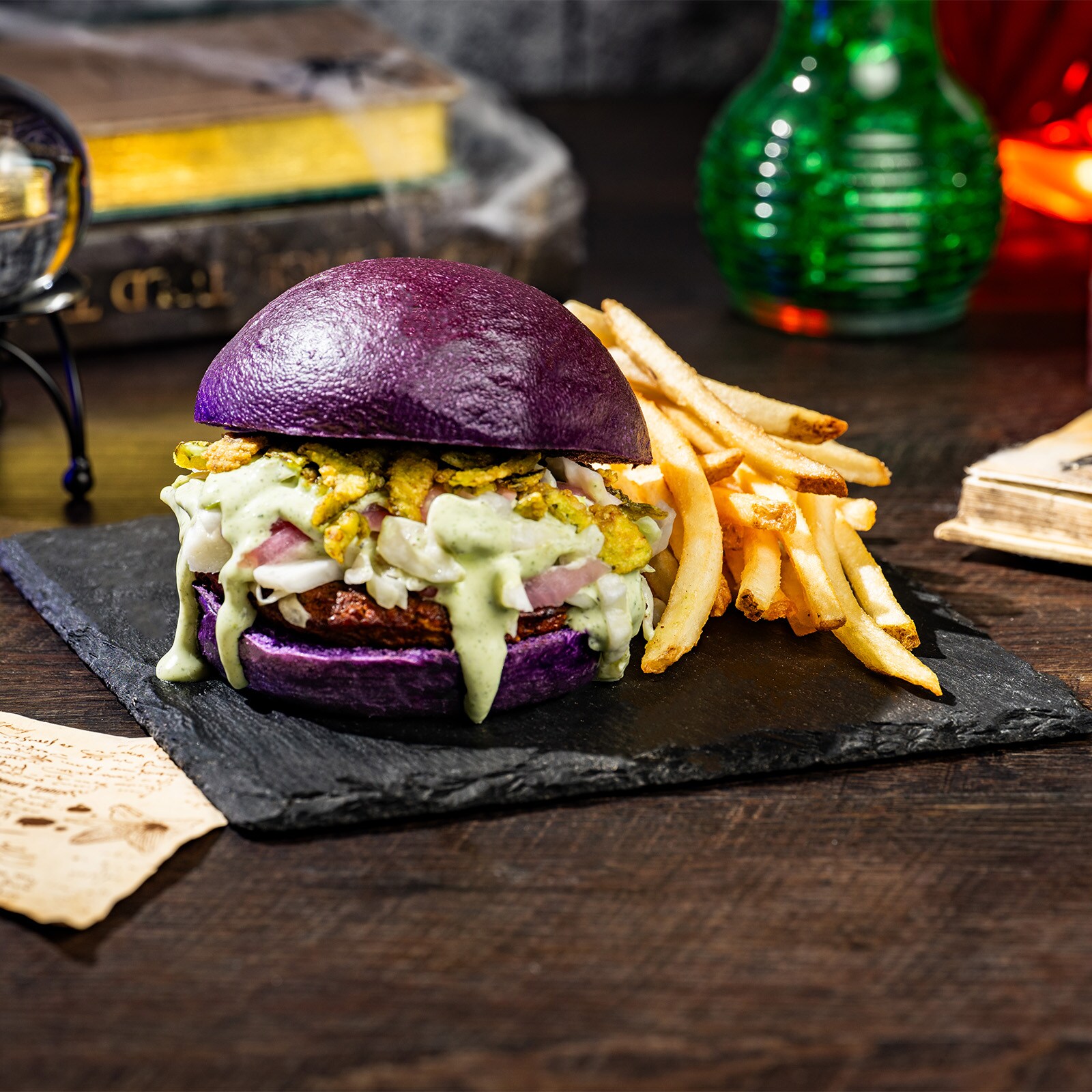Frightful Black Bean Burger