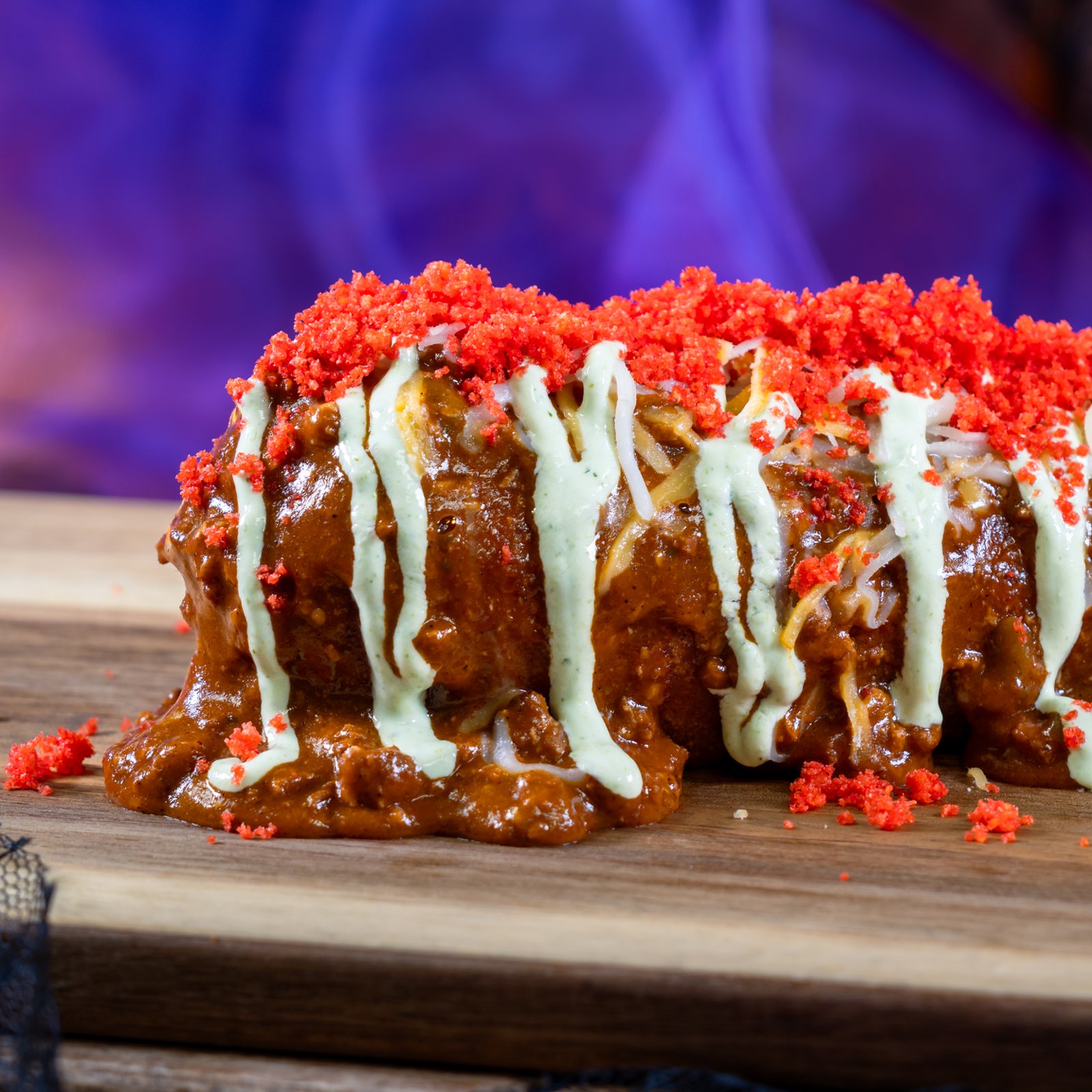 Spicy Chili-Cheese Corn Dog 