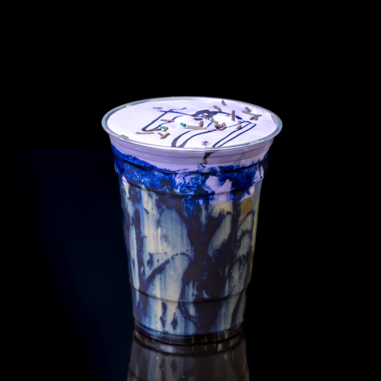 Vietnamese Coffee with Ube Sweet Cream Foam [Available starting August 18]