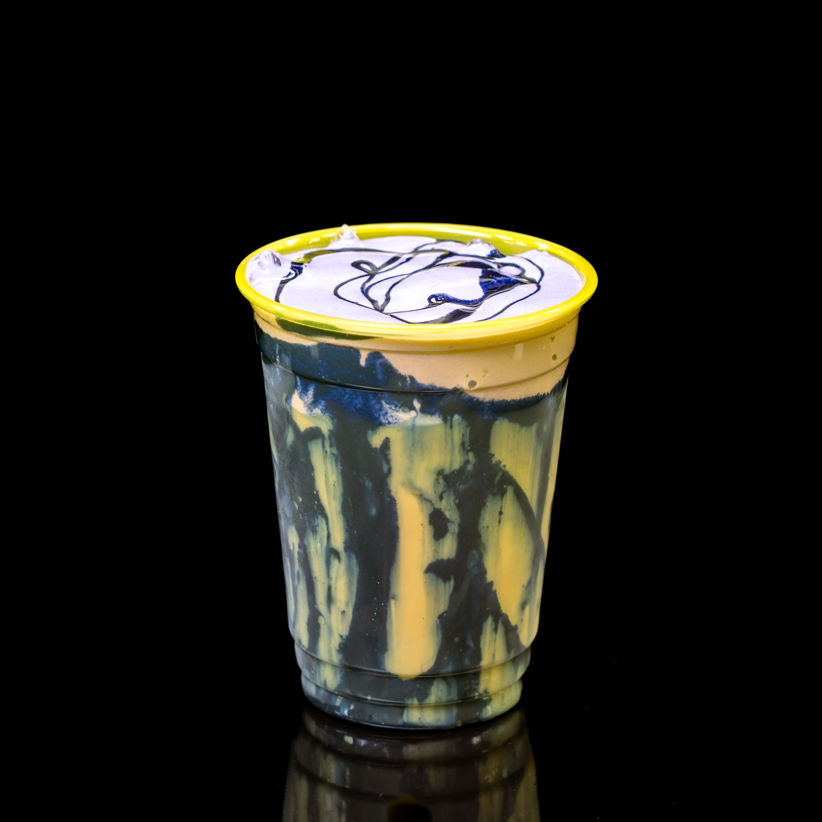 Cursed Ube Foam Iced Coffee [Available starting August 18]