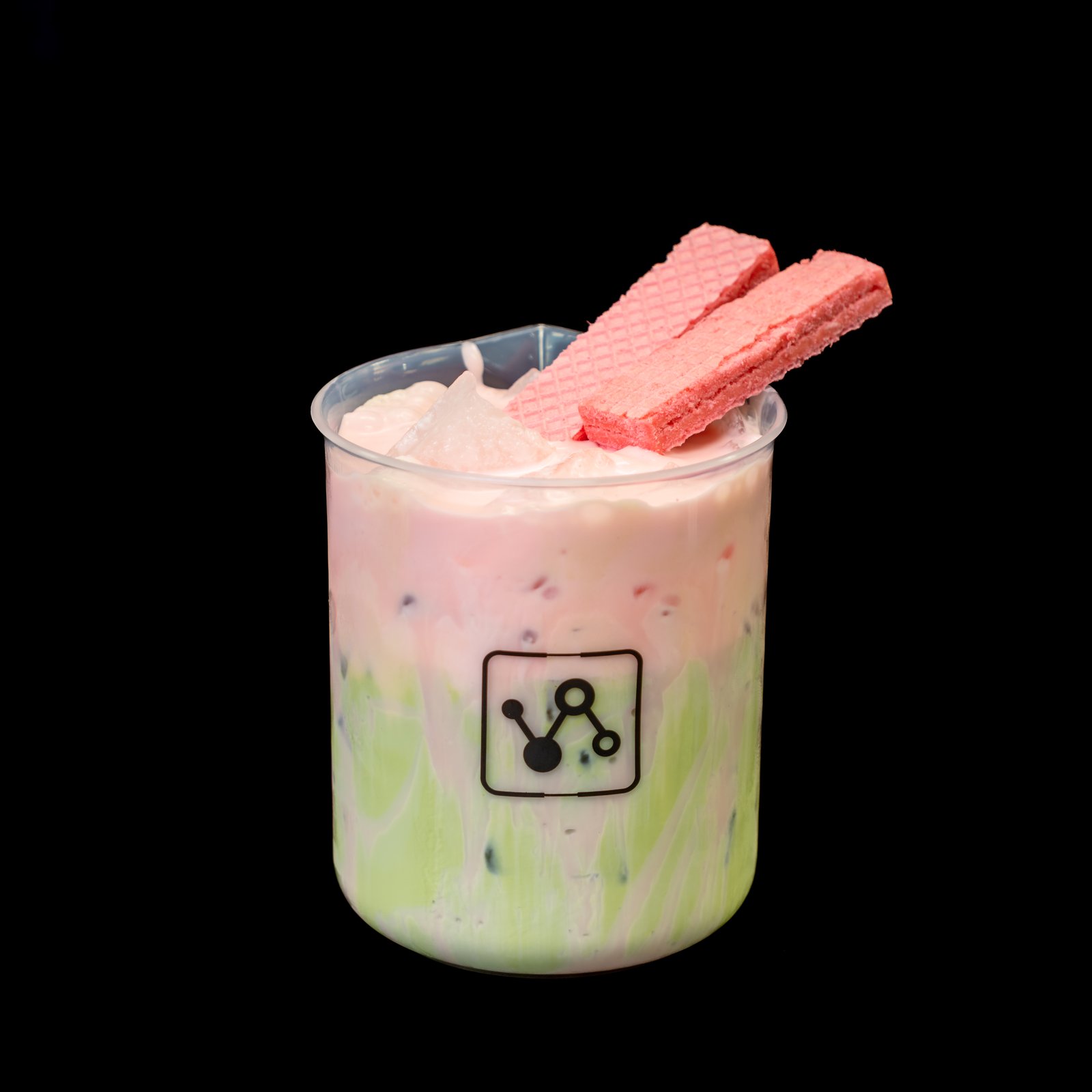 Strawberry Matcha Rum Cocktail [Available starting August 18]