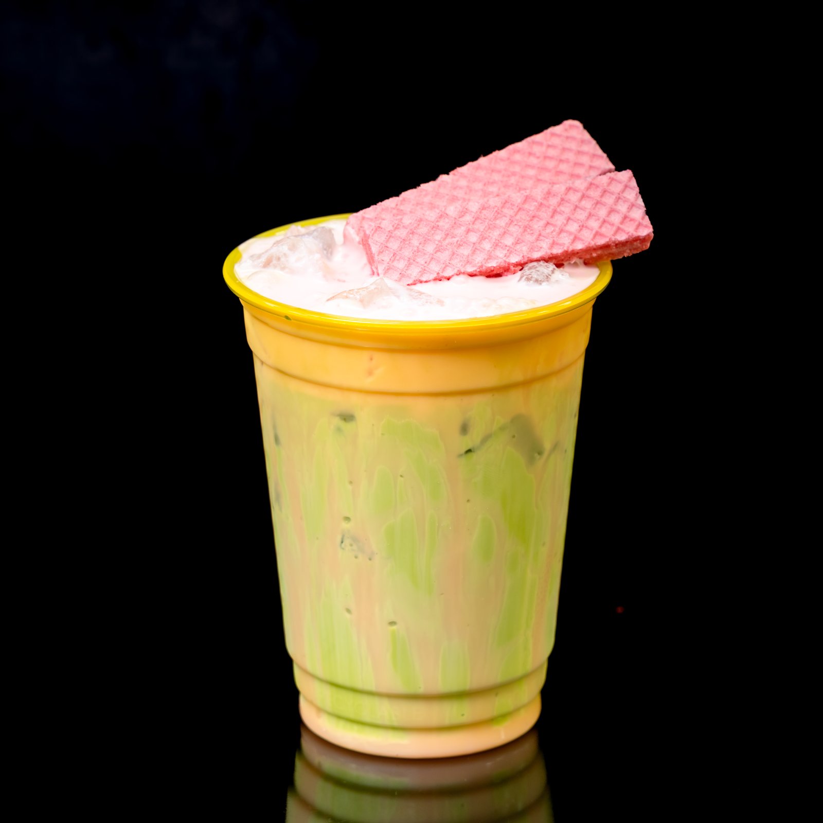 Strawberry Matcha Rum Cocktail [Available starting August 18]