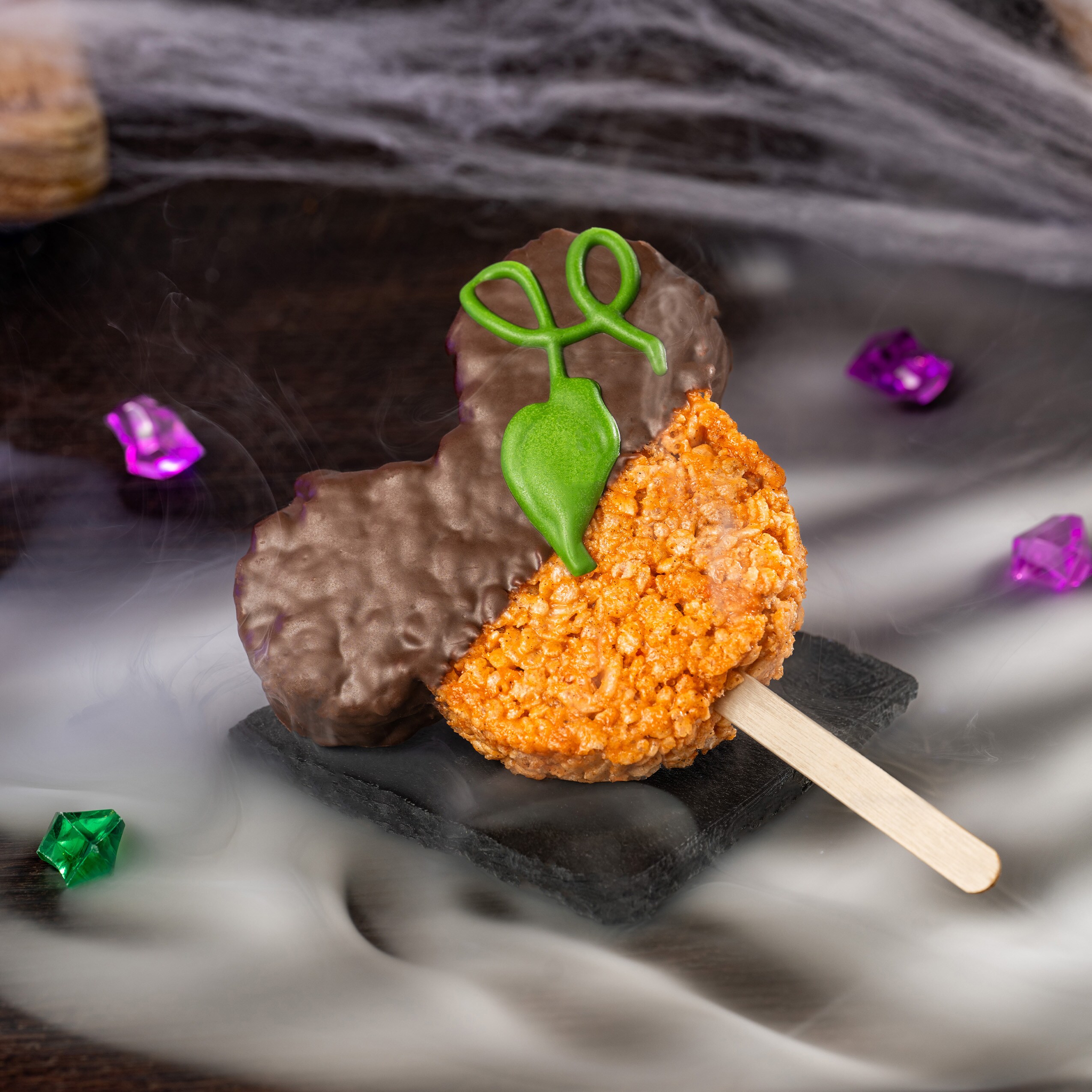 Mickey Pumpkin Spice Cereal Treat