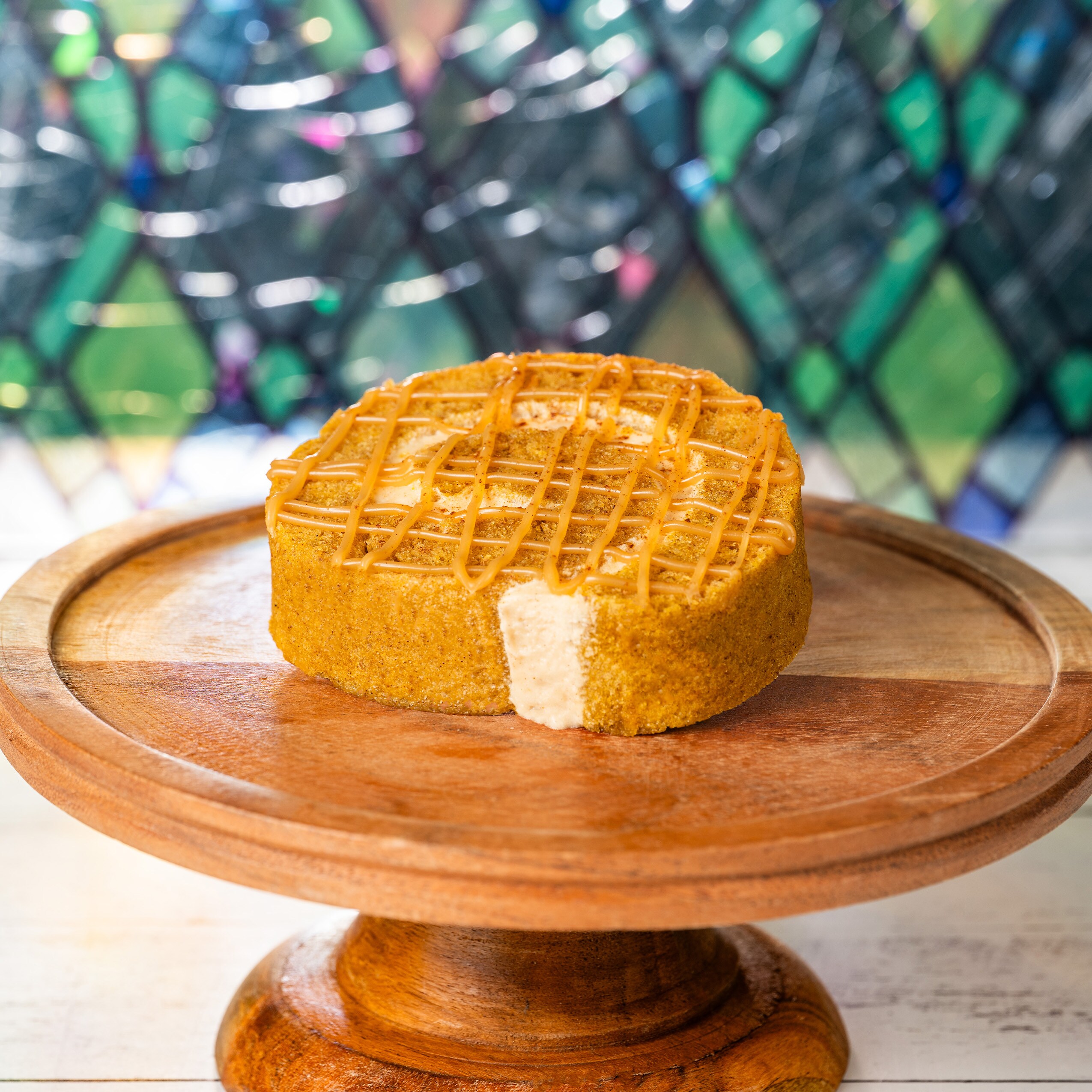 Werther's® Original® Caramel Pumpkin Swiss Roll