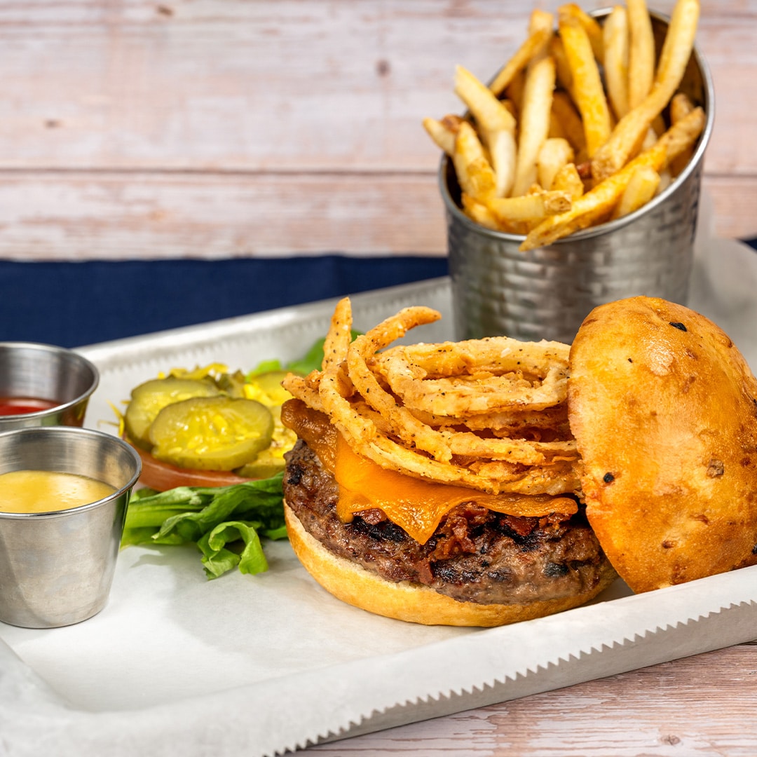 Bacon Jam Cheeseburger - Peanut/Tree Nut Allergy-Friendly