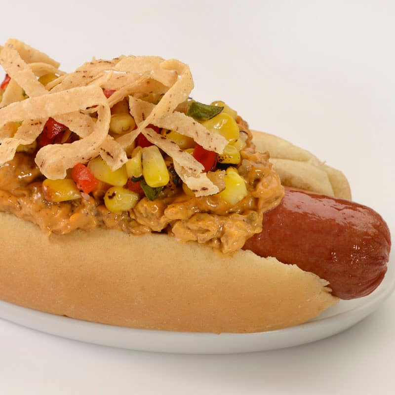 Queso Fundido Hot Dog