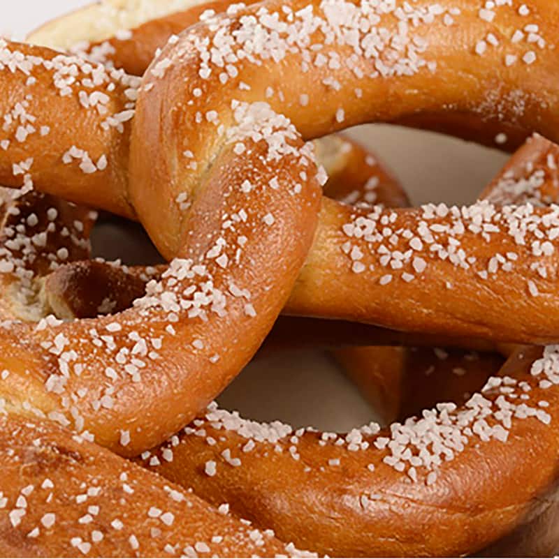 Cream Cheese Warm Stuffed Pretzel