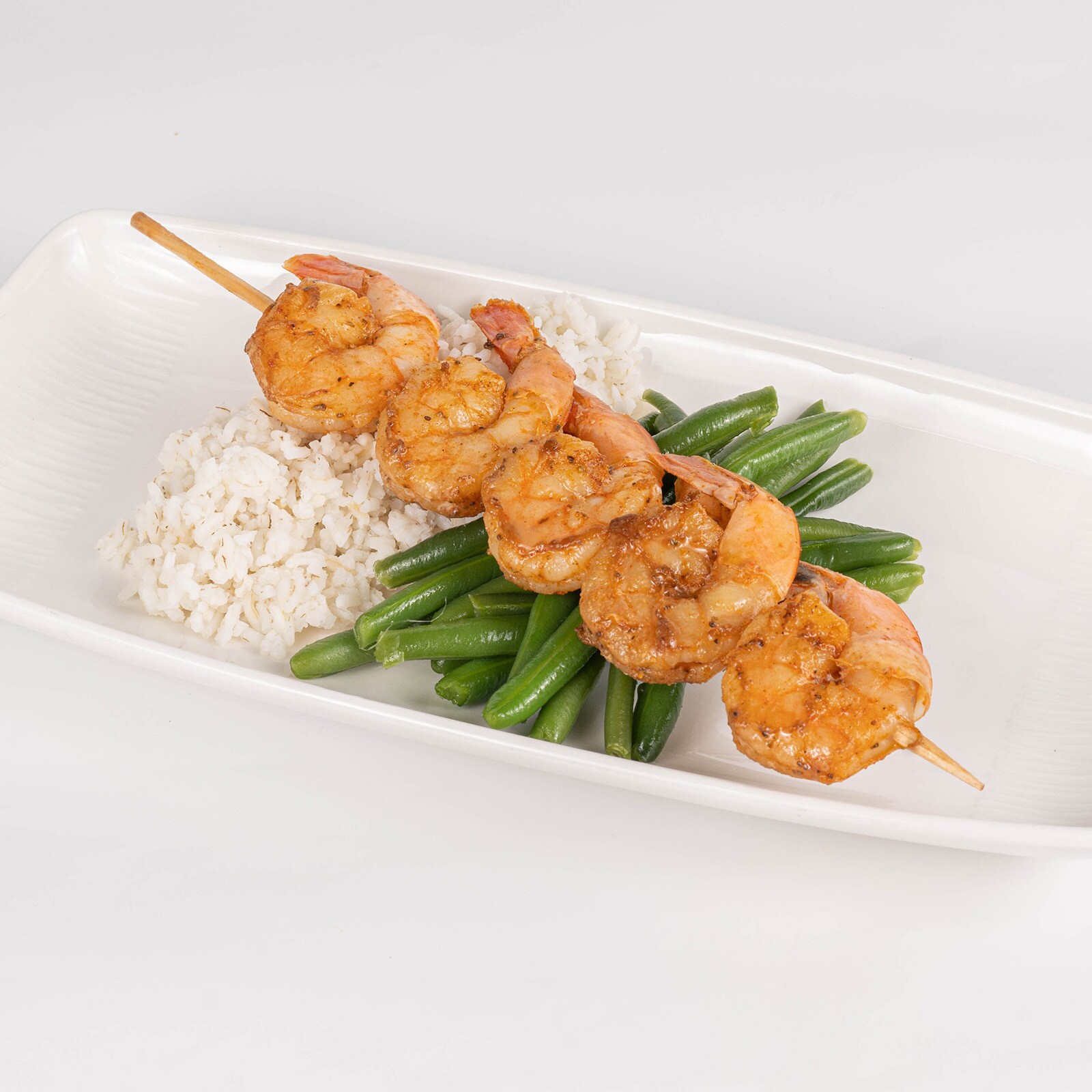 Shrimp Skewer Platter