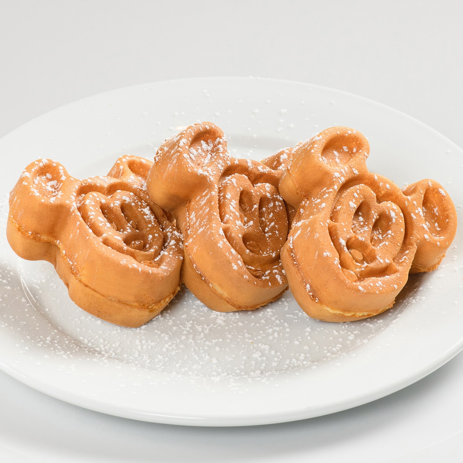 Mickey-shaped Waffles