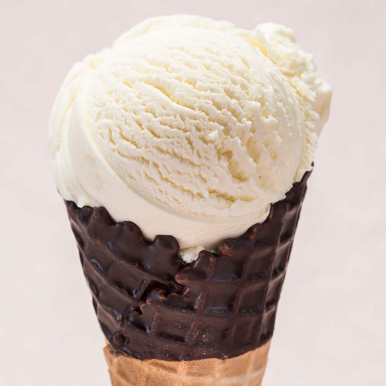 Dipped Waffle Cone or Cup - Single Scoop