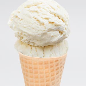 Regular Cone or Regular Cup - Double Scoop 