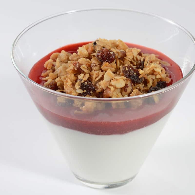 Fruit and Yogurt Parfait
