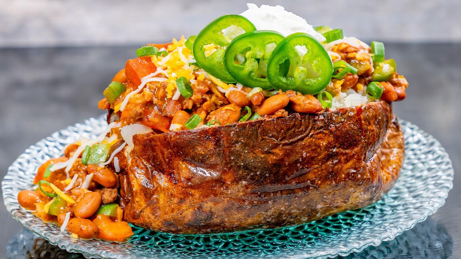 Western-style Loaded Potato
