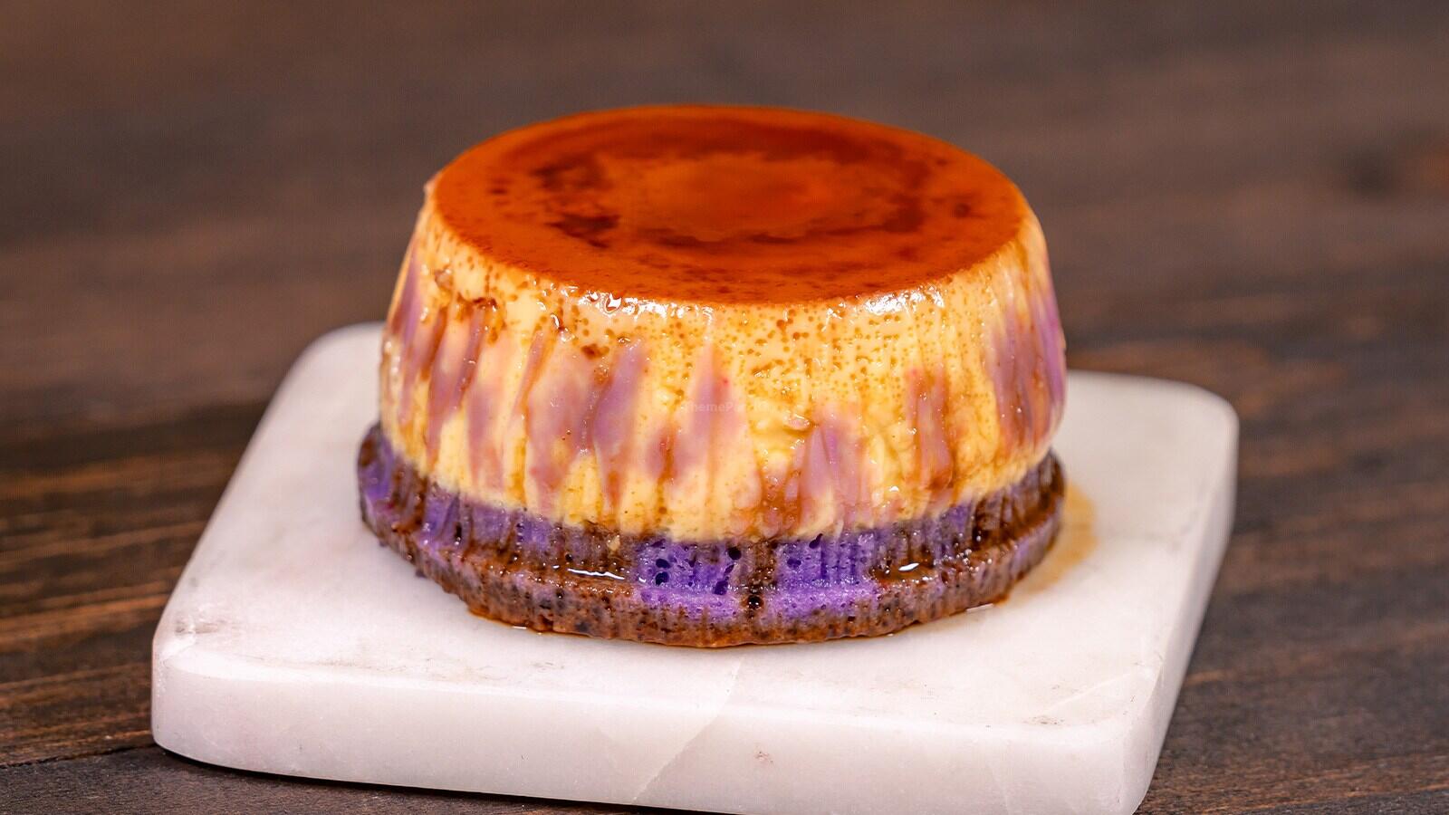 Ube Cake Flan