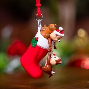 Holiday Chip 'n' Dale Straw Clip [Available starting November 14]